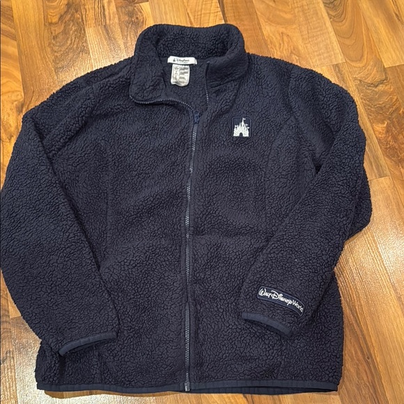 Disney Tops - Disney Paris navy sherpa women’s size‎ medium
